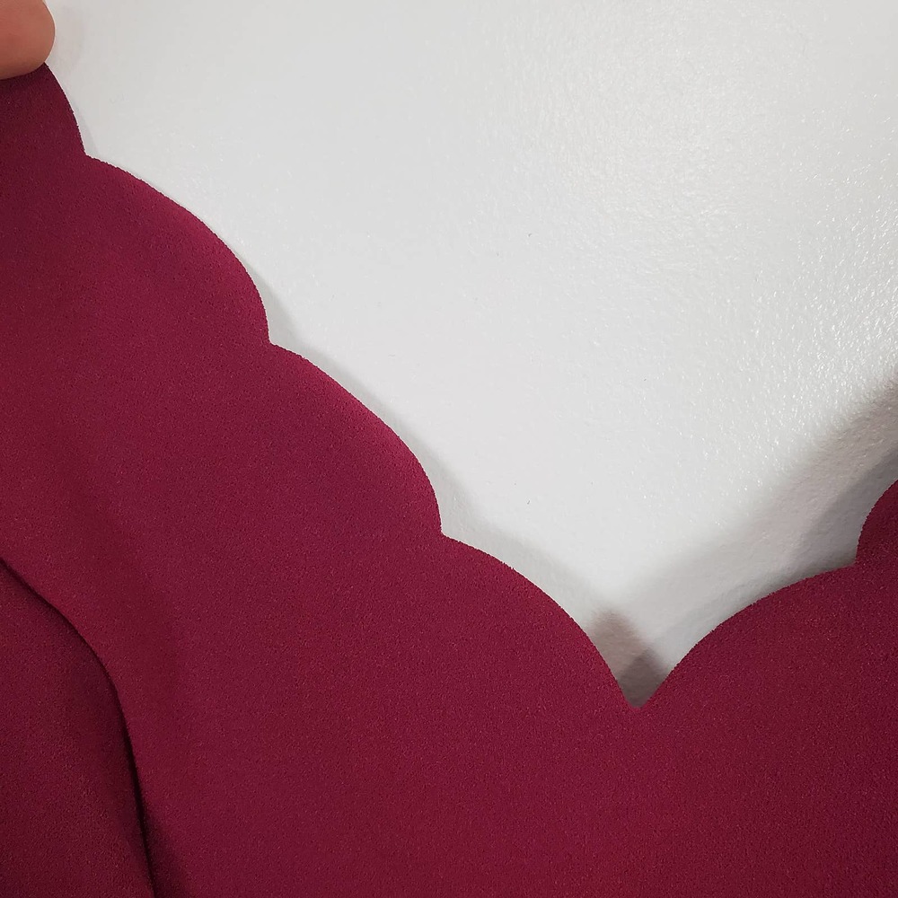 Socialite NWOT scallop neck bodycon dress - Picture 3 of 6
